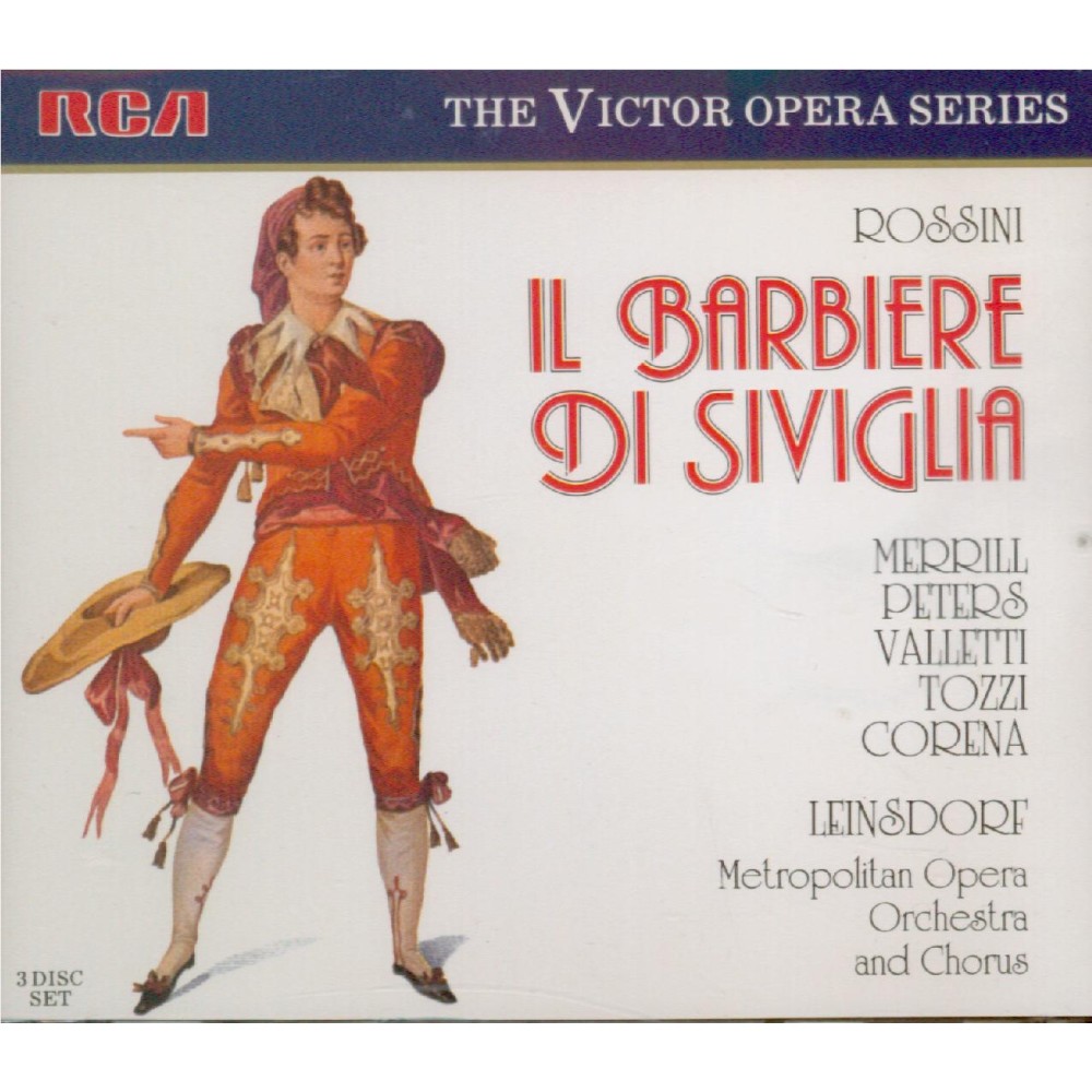 ROSSINI - Leinsdorf - Il barbiere di Siviglia (Le barbier de Séville)..